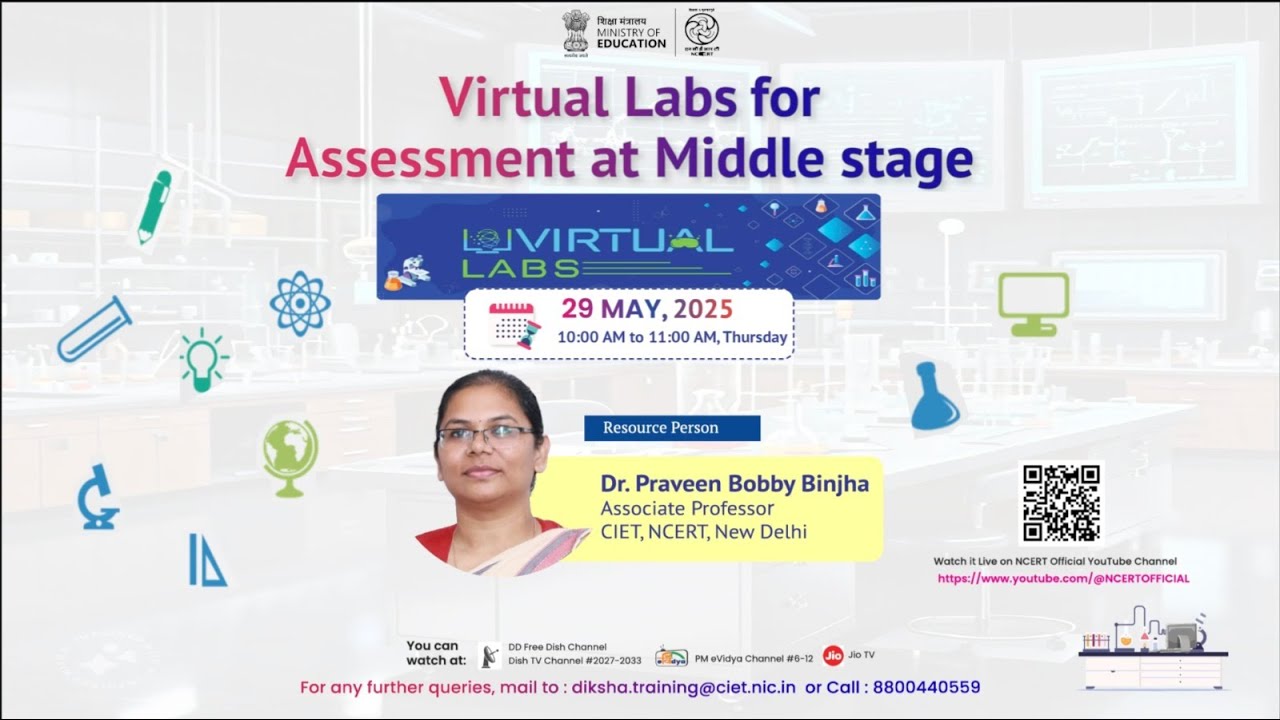 Virtual Labs for Assessment at Middle Stage
