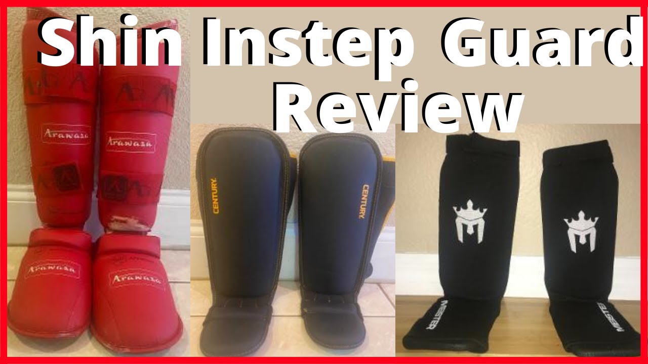Sparring leg protection gear review - Shin instep guards
