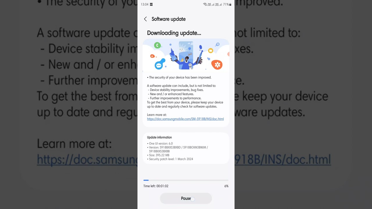 #s23ultra March 2024 security patch update just now in India