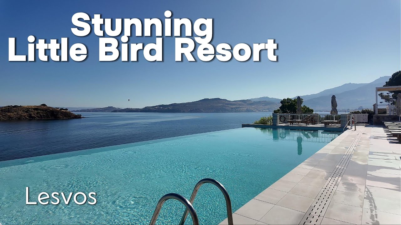 A Perfect Day at Little Bird Resort Lesvos | Infinity Pools, Yoga & Stunning Views!