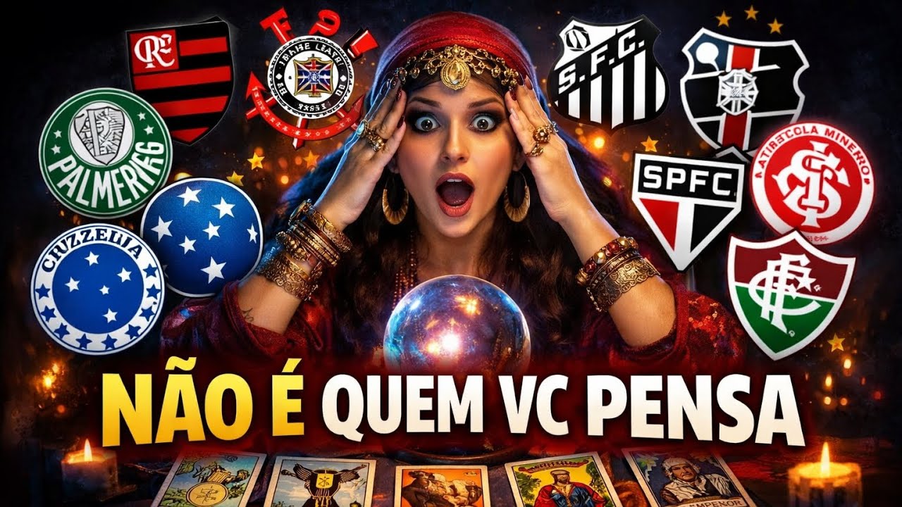🚨🔮O TAROT REVELOU AS CARACTERÍSTICAS DO TIME CAMPEÃO BRASILEIRO 2026
