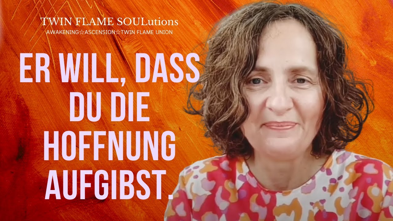 In Wahrheit hofft er, dass du an ihm festhältst.