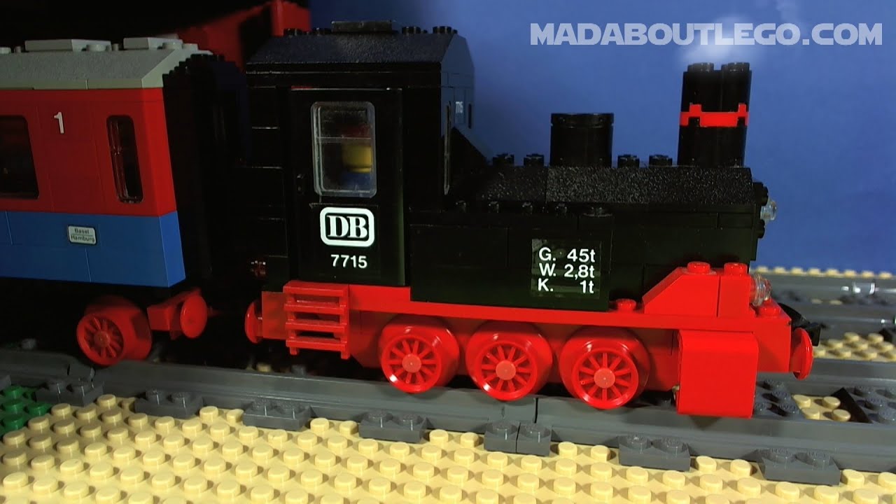 LEGO Trains. Passenger Steam Train 7715