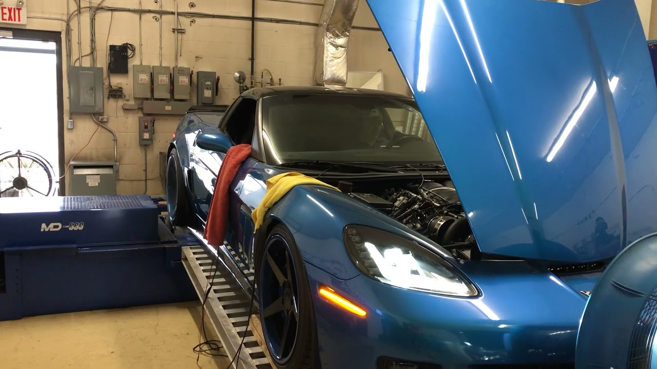 A&A Corvette Grand Sport Vortech V3 Ti Supercharged Dyno Run