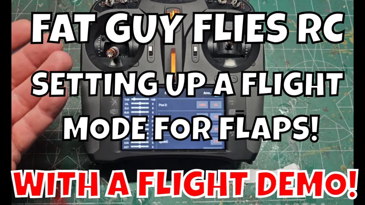 SPEKTRUM IX-14 SETTING UP A FLAP FLIGHT MODE by FGFRC #aviation #rc