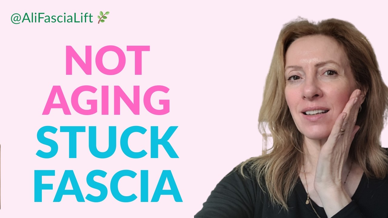 Your Jowls Aren’t Aging — It’s Stuck Fascia (Release This) 🌿