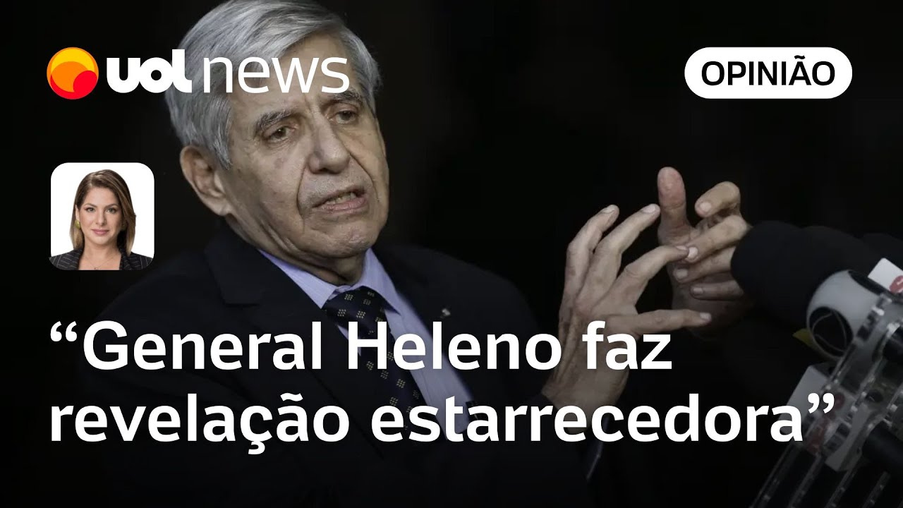 General Heleno faz revelação estarrecedora ao dizer que tem Alzheimer | Daniela Lima