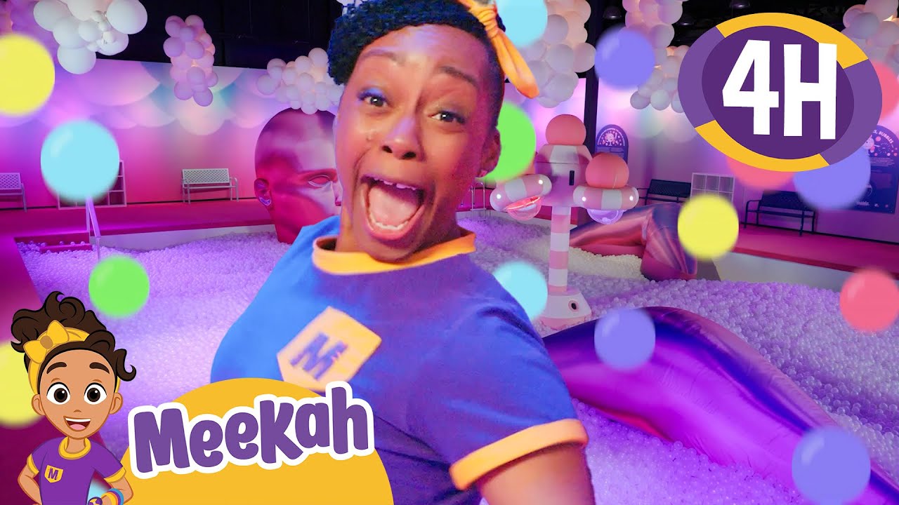 Bubble World Fun | Exploring Spheres with Meekah! | 4 HR OF MEEKAH! | Educational Videos for Kids