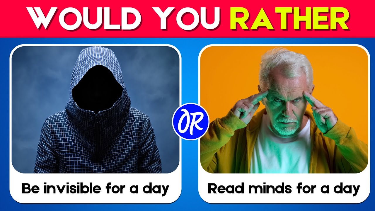Would You Rather...? 50 HARDEST Choices Ever!🔥😱🧠