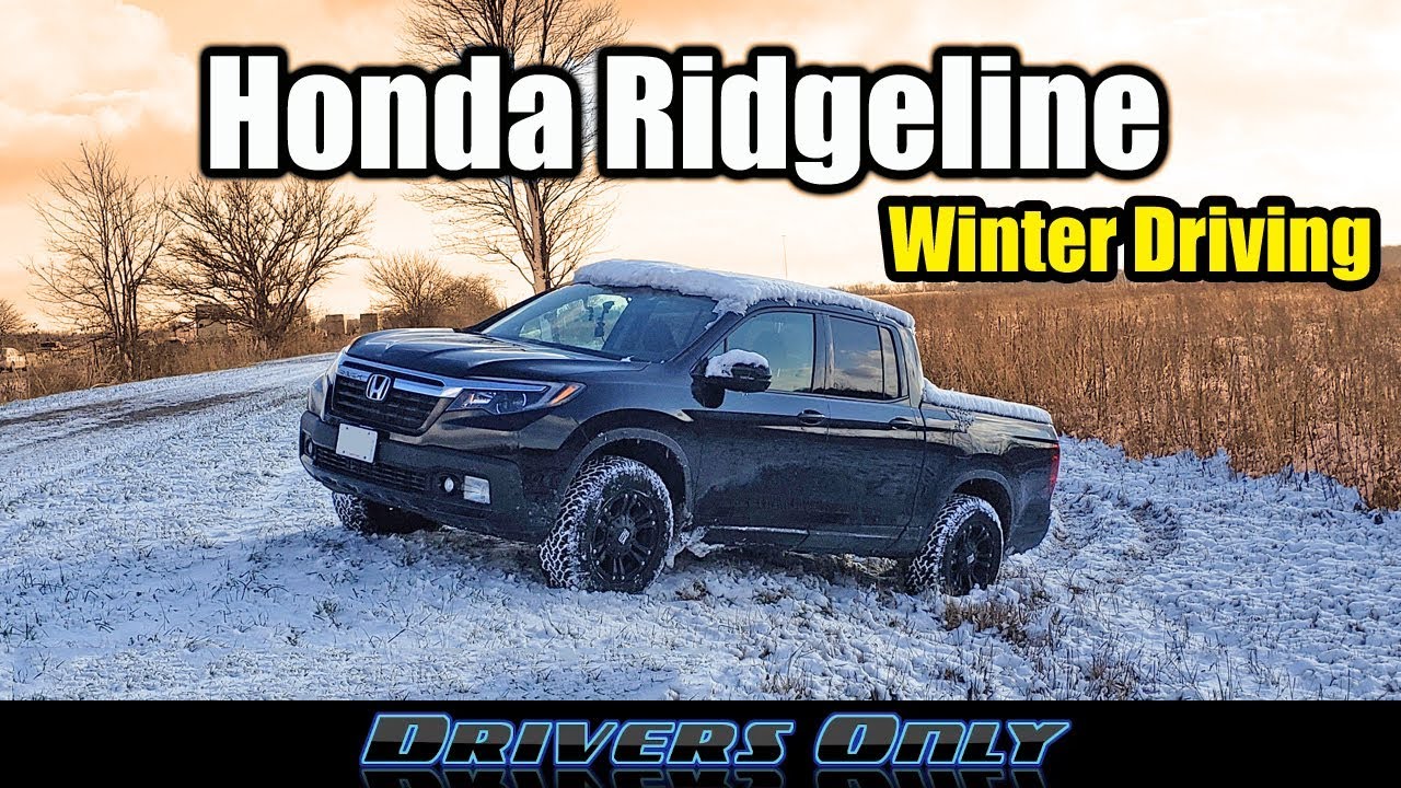 Off-Road Winter Driving with Lifted Honda Ridgeline - How Does it Handle Snow?