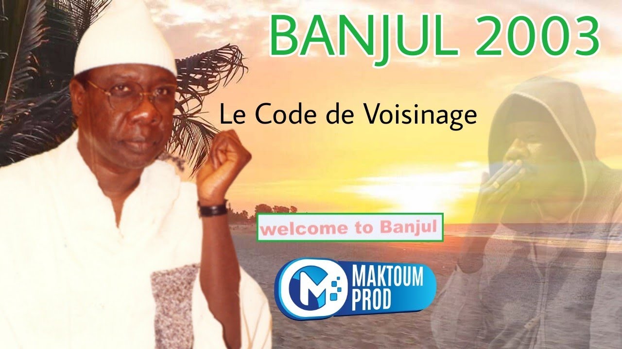 Serigne Moustapha Sy _Conférence  BANJUL 2003 Partie 01