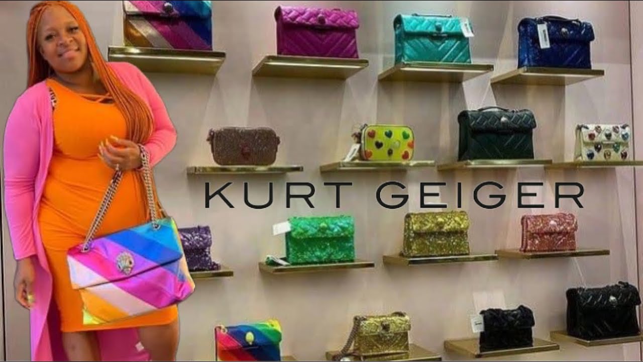 SHOP WITH PEACH 🍑 AT DILLARDS FOR KURT GEIGER KURKY URKY HAND BAGS 👛👜👛