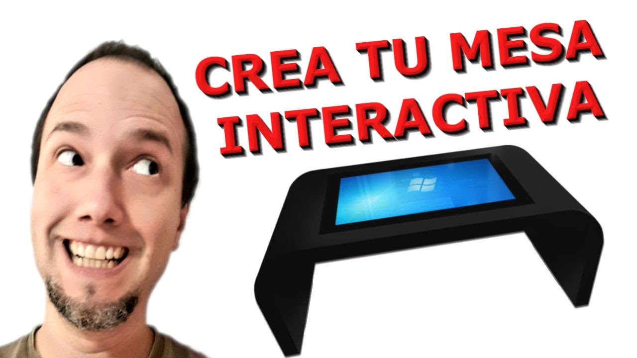 Crea tu propia mesa táctil interactiva