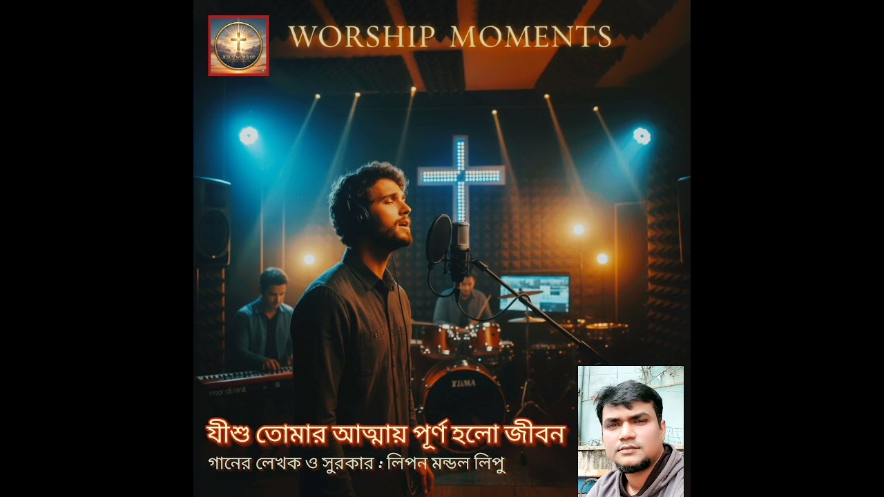 যীশু তোমার আত্মায় আমার পূর্ণ হলো জীবন।   গানের কথা ও সুর : লিপন মন্ডল লিপু