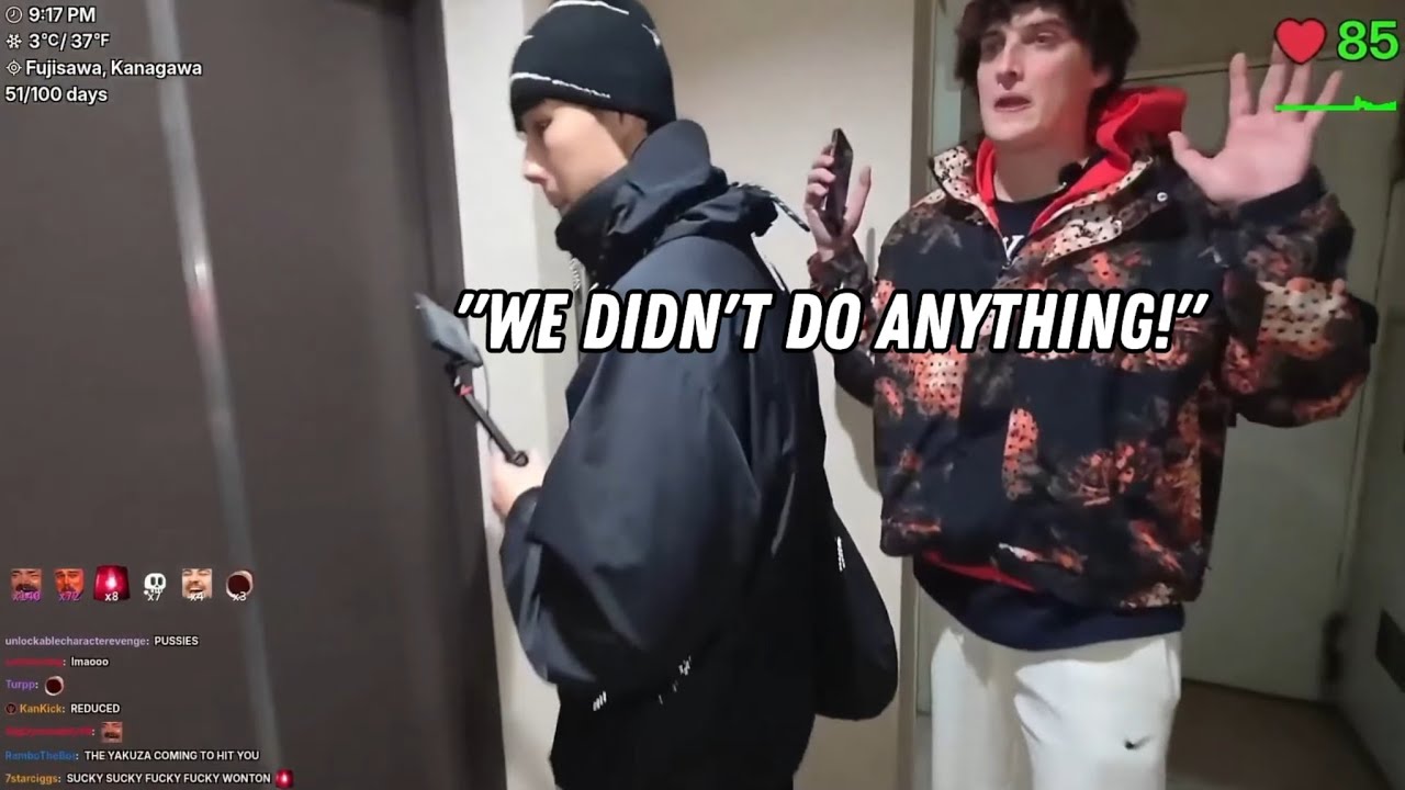 @IcePoseidon & @Ac7ionMan Get CHASED By Massage Lady! 🏃🏽‍♂️💨