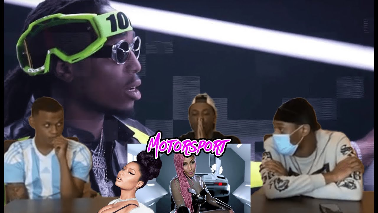 Migos - MotorSport при участии Ники Минаж и Карди Би Официальная видеореакция!!!