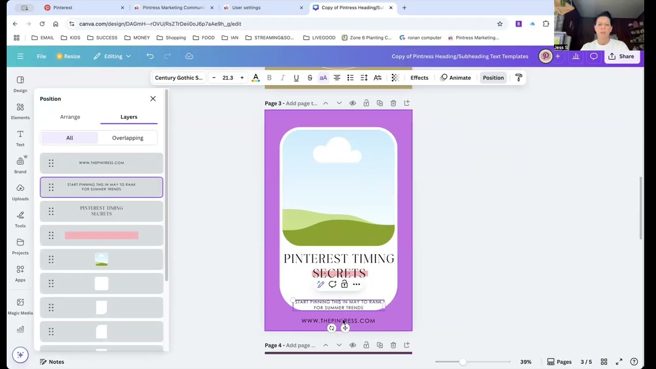 Create Pinterest Pins Fast — Watch Me Design 5 Pins in Under 10 Minutes