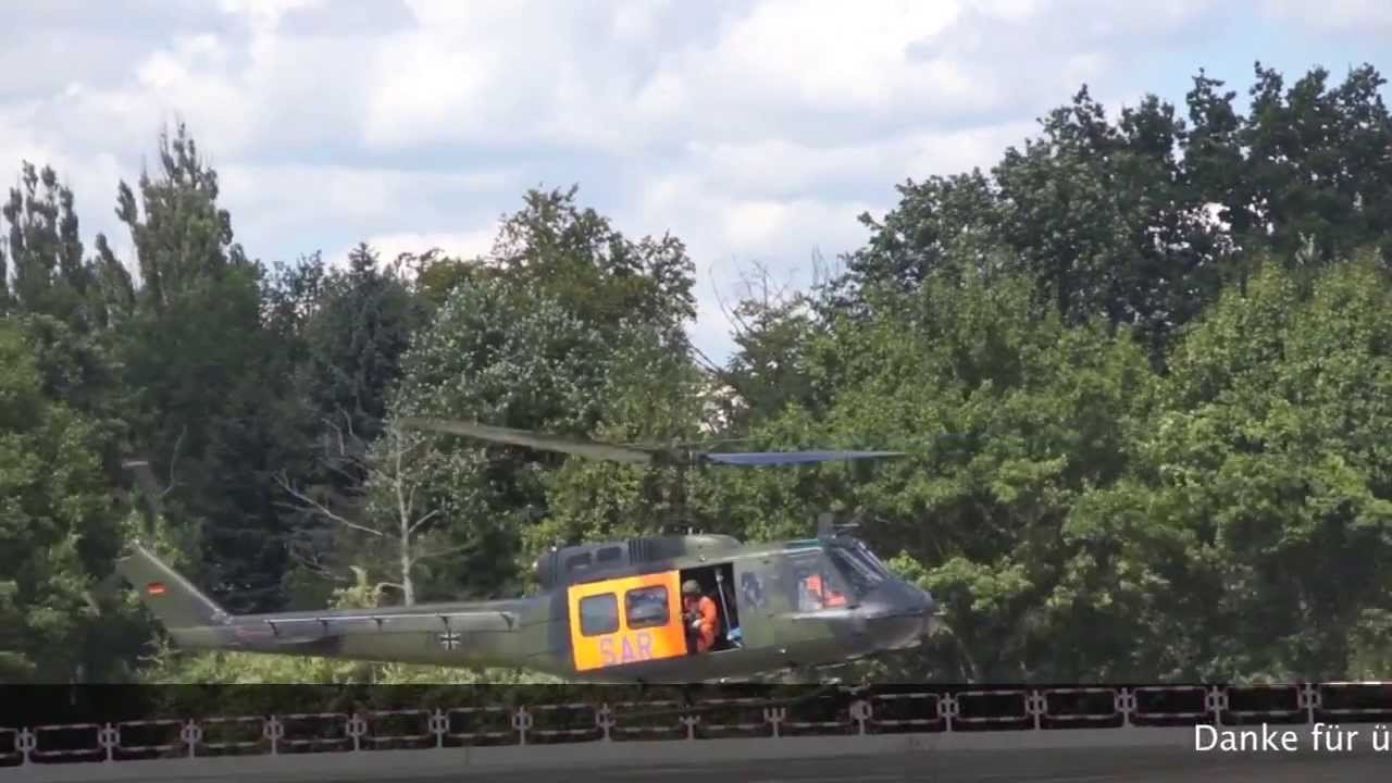 BELL UH 1D SAR 71+12 und CHRISTOPH 29 (Ersatzmaschine) UH 1D SAR 71+12 Start