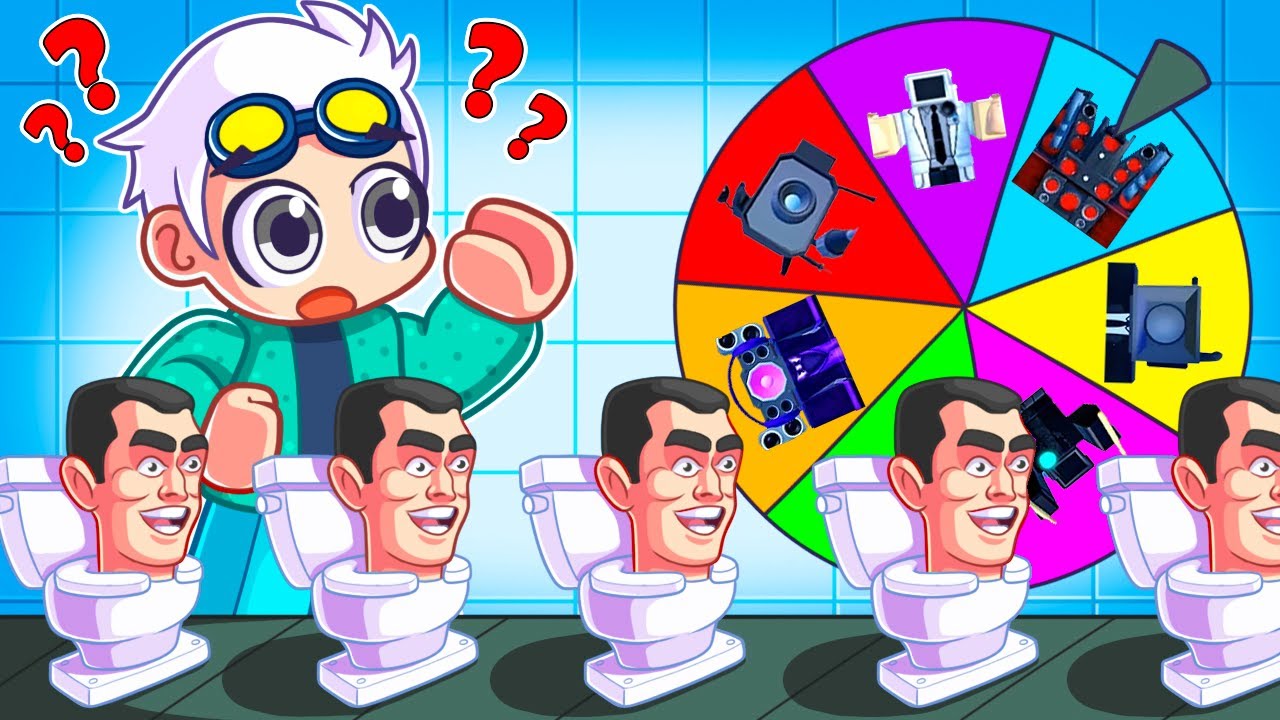 ¡Toilet Tower Defense PERO Solo puedo Usar 2 UNIDADES que ELIJA LA RULETA! (Roblox)