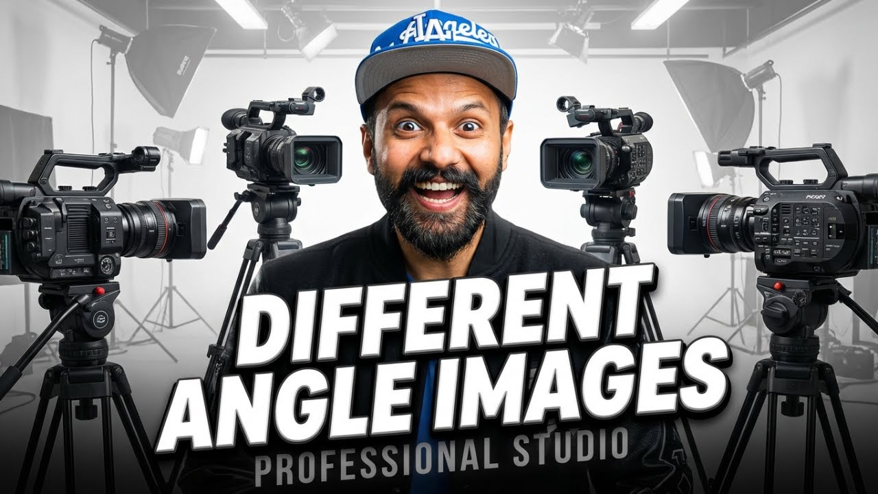 How to Create a different angle images with AI