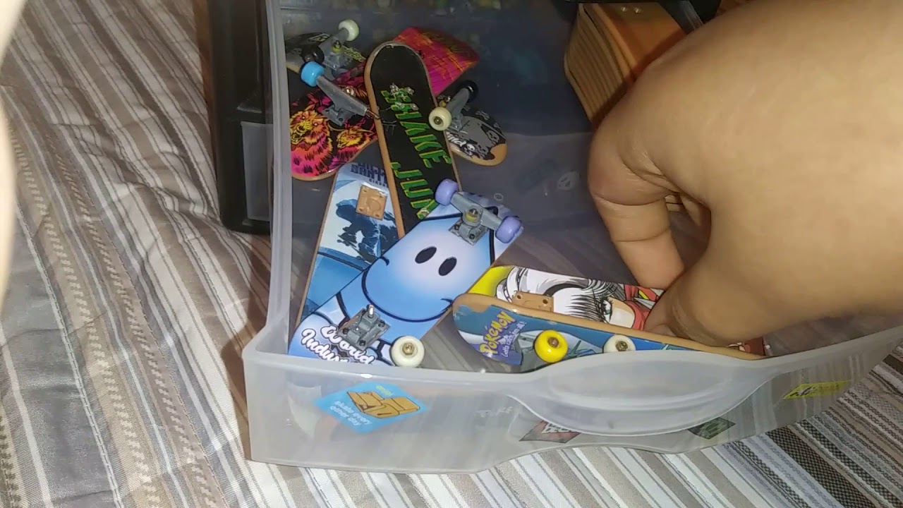 My tech deck collection
