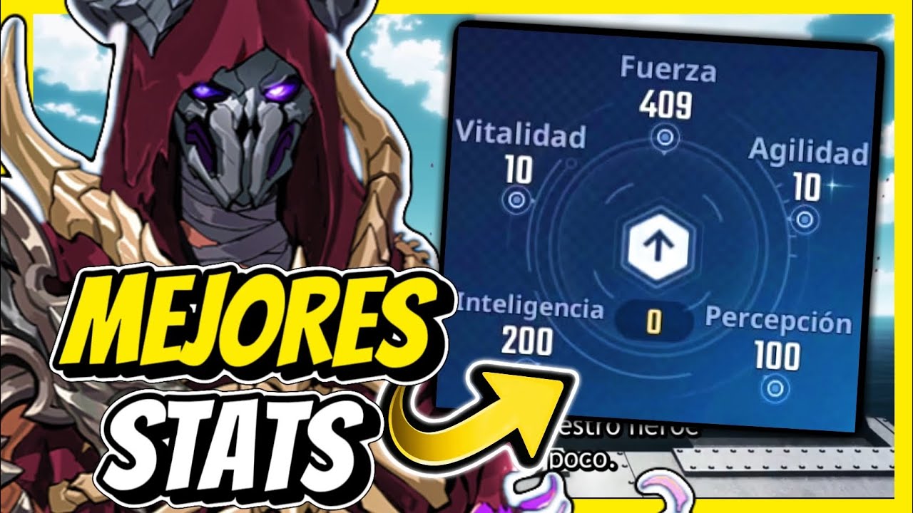 NUEVO META de ESTADÍSTICAS SUNG JIN WOO | NO COMETAS ERRORES | Solo Leveling: ARISE