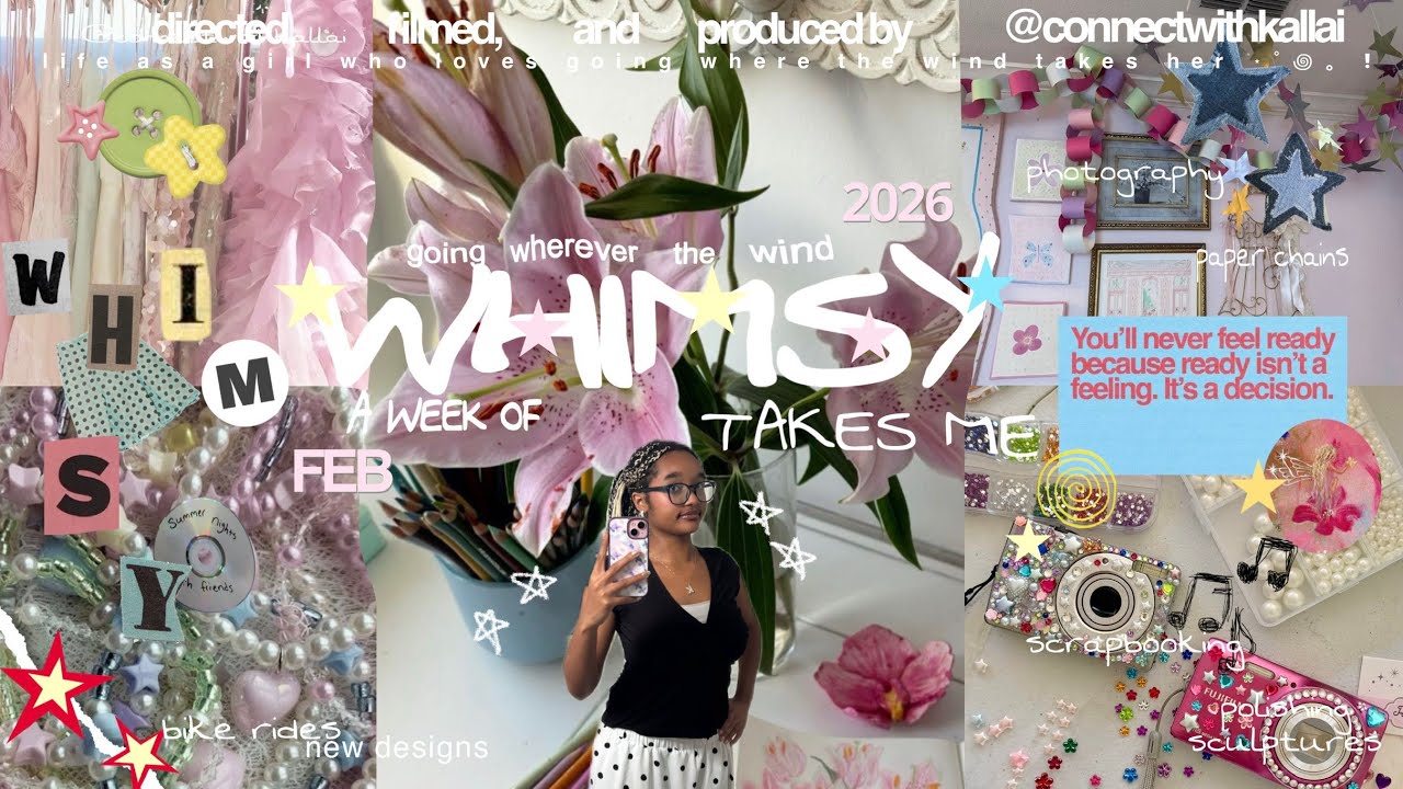  making 2026 my year of whimsy! 🐞⋆˚꩜｡ 