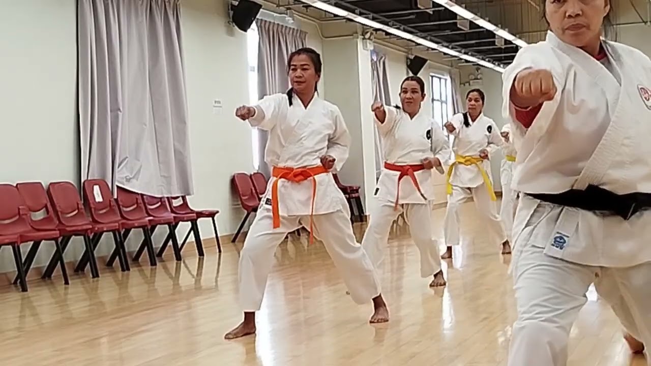 Karate FWJK basic practice 1-25-26 