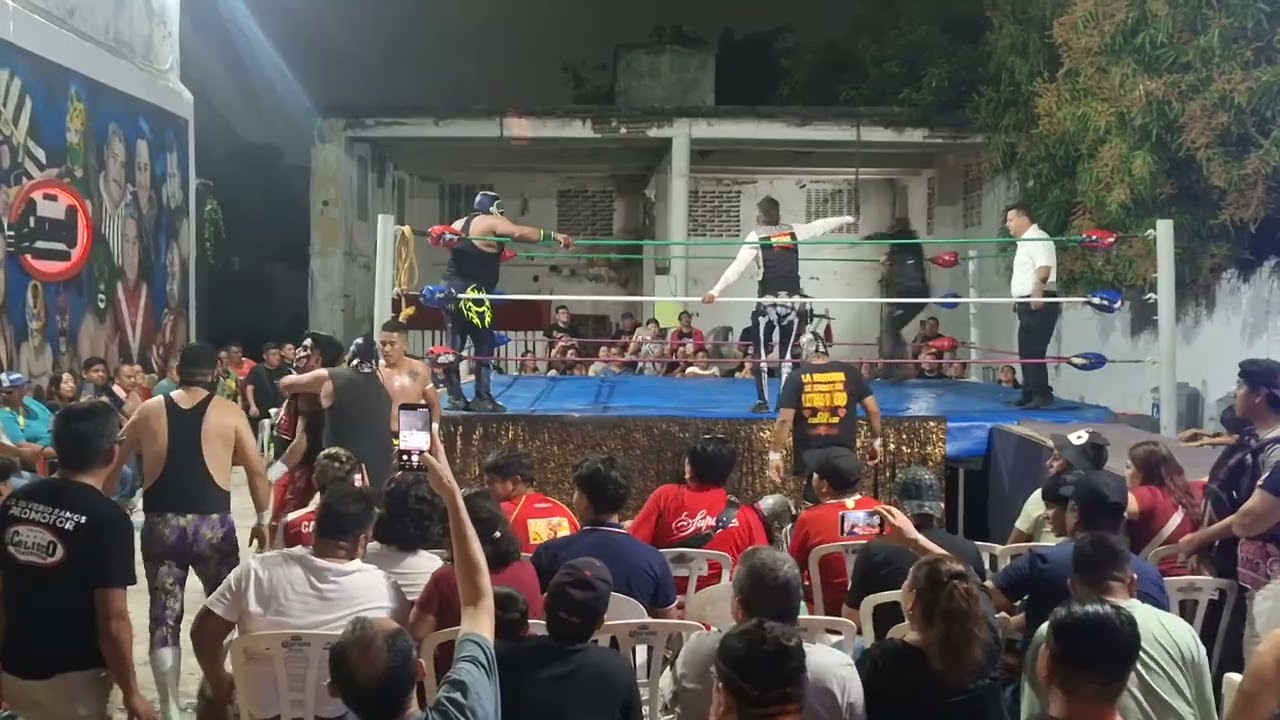 Paramedico Asesino Copiloto Rey Calixto y Abadon Vs Coatepec @ColiseoVeracruzano #luchalibre 