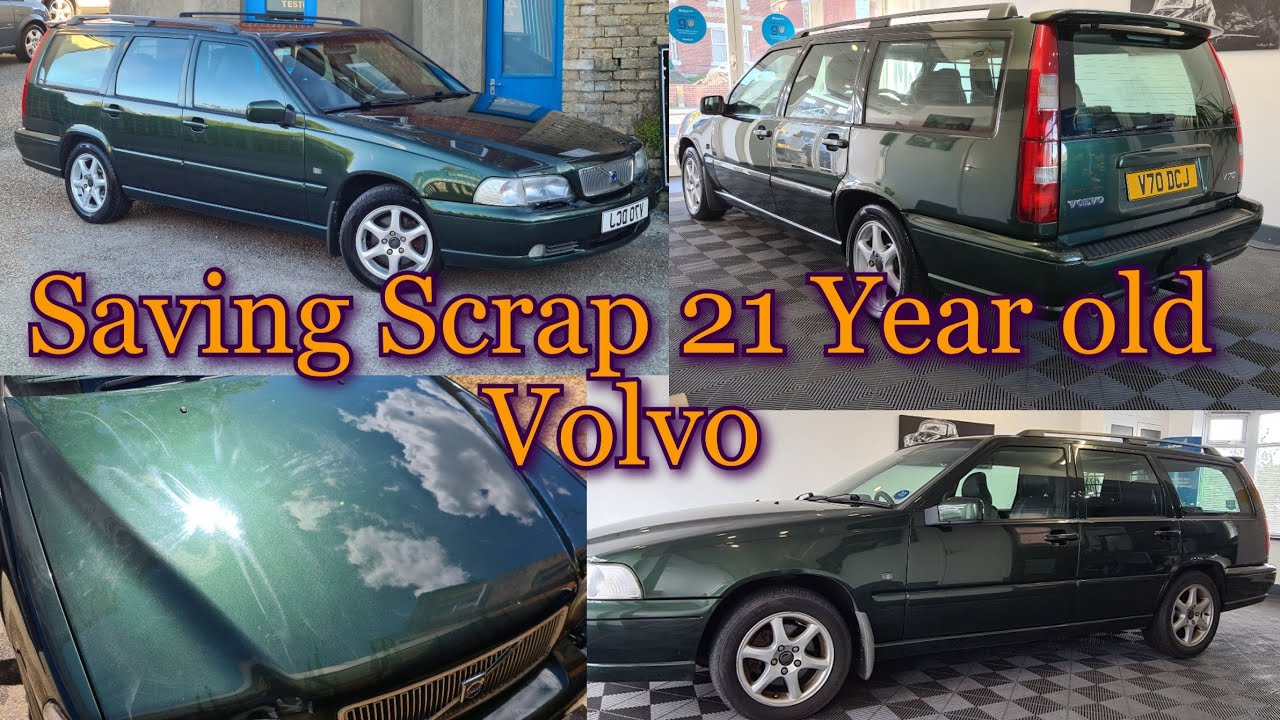 Flipping Cars - 21 Year Old Volvo V70 ( Can I Turn A Profit From A £500 volvo with 143k miles ).