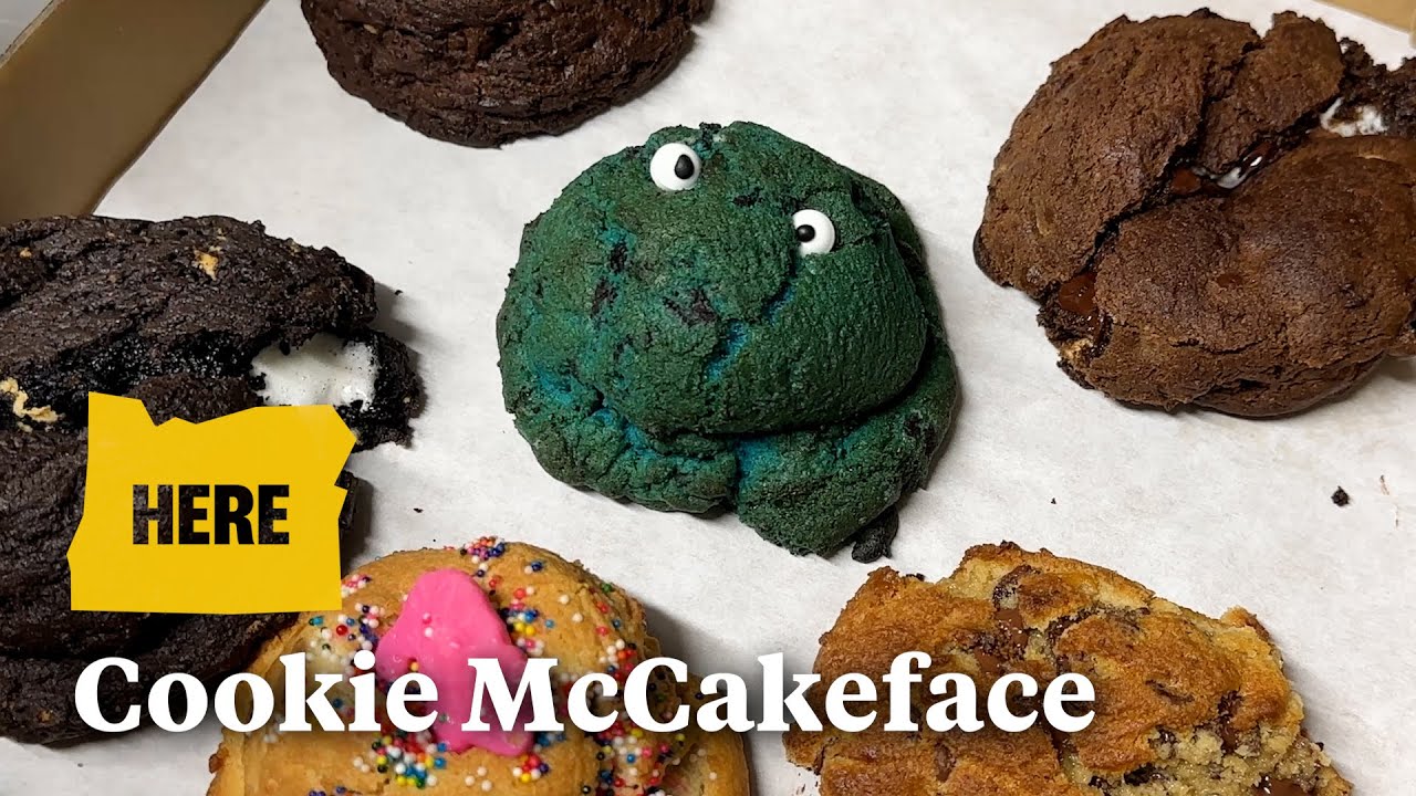 Portland cookie cart serves half pound cookies the size of baseballs