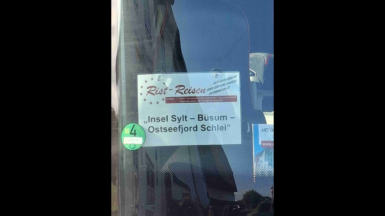 Büsum, die Schlei und Sylt Busreise 2025 Teil 1