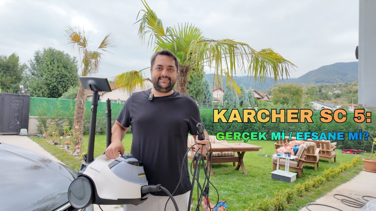 “Kimyasal Yok, Sadece Buhar! ☁️ Karcher SC 5 ile Derin Temizlik Deneyimi”