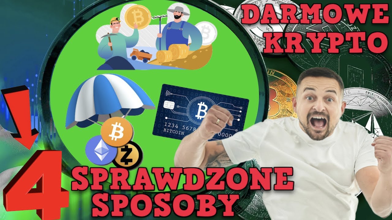 4 SPRAWDZONE SPOSOBY, aby dostać DARMOWE KRYPTOWALUTY 🔥[poradnik 2021]