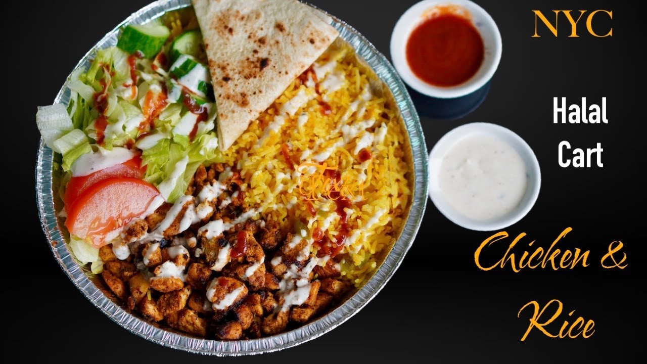 NYC HALAL CART Chicken and Rice