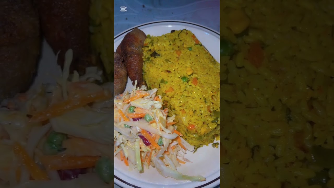 How to make delicious fried rice #cooking #africandishes #viral 