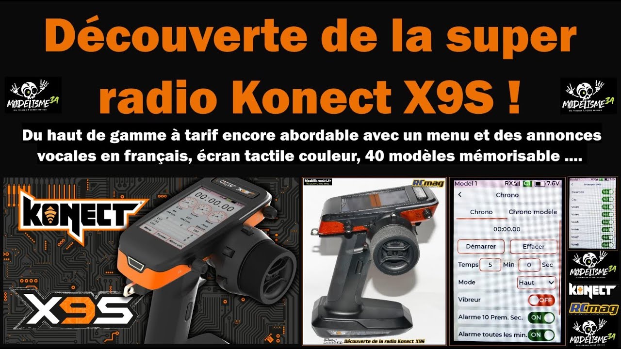 Découverte de la super radio Konect X9S ! Du haut de gamme sans trop se ruiner ....