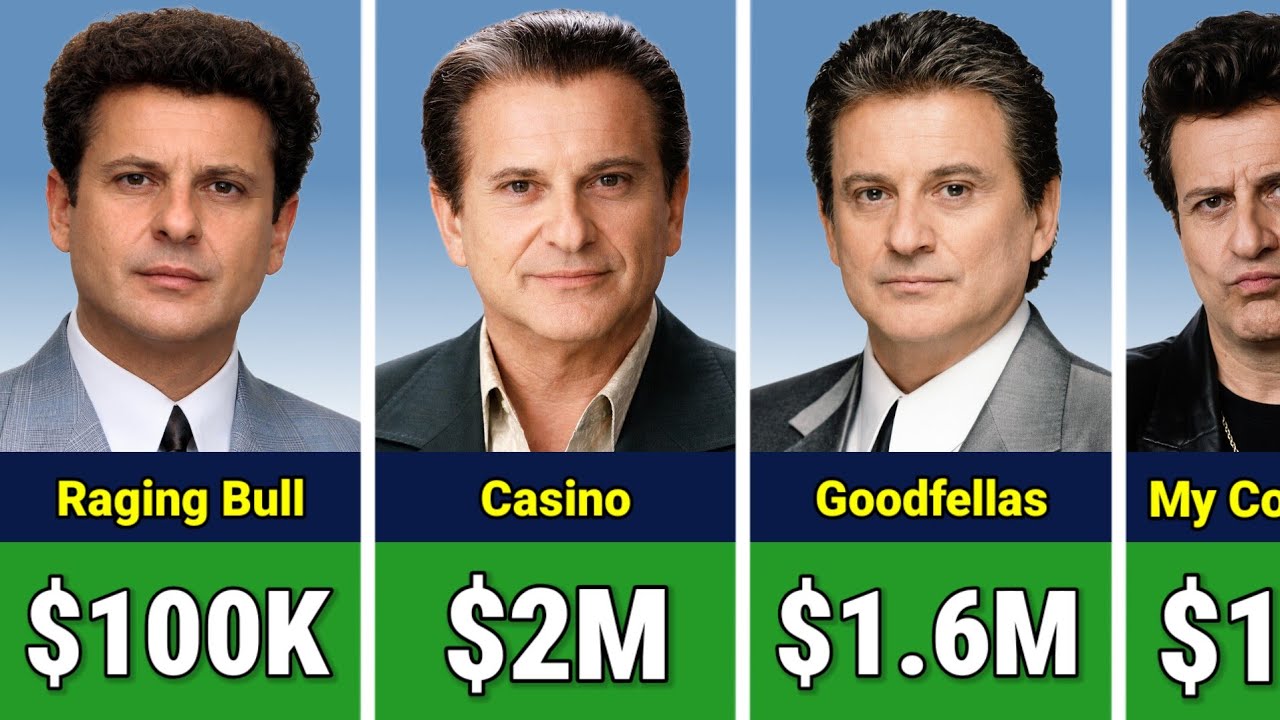 💰 Joe Pesci Paycheck For Every Movie He Ever Made