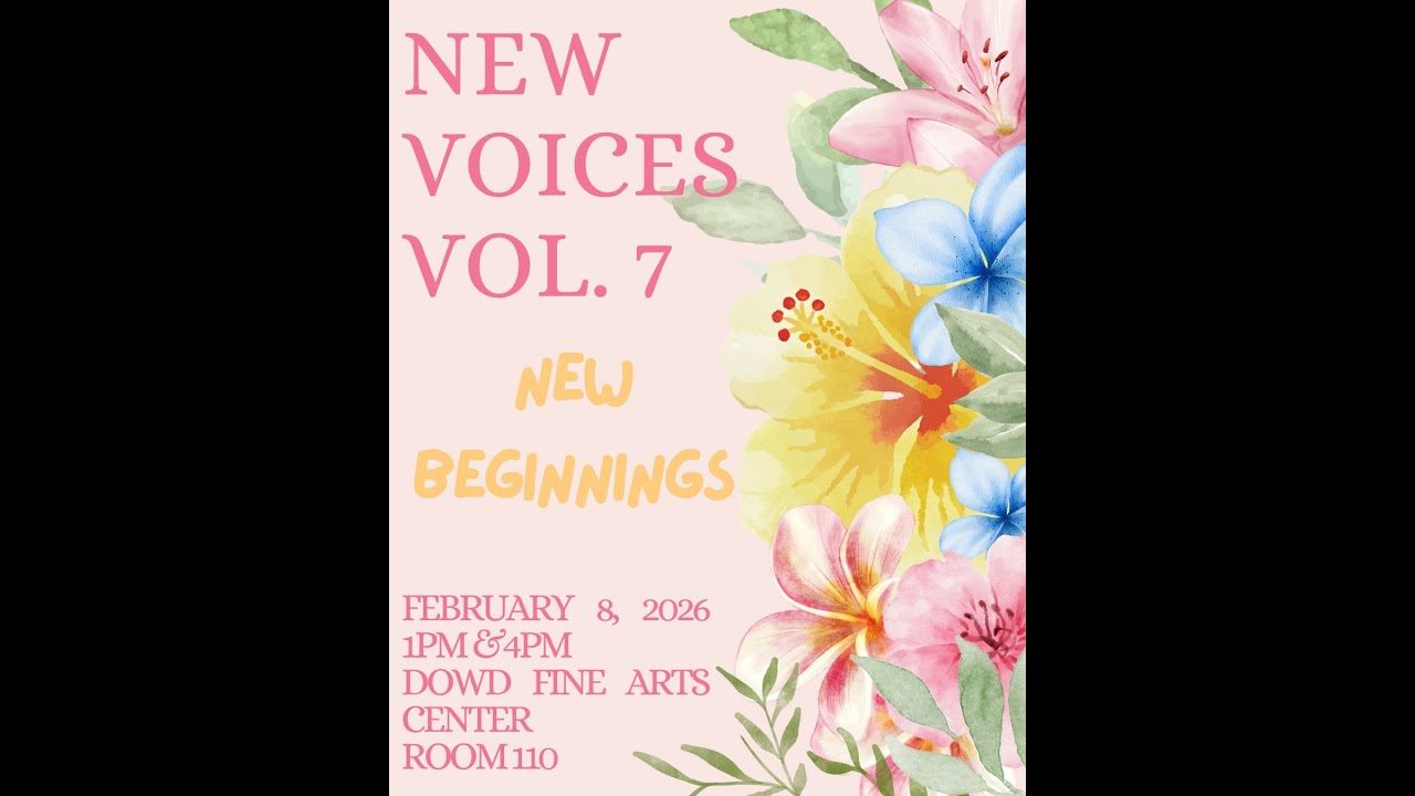 NEW VOICES - Vol. 7 - New Beginnings