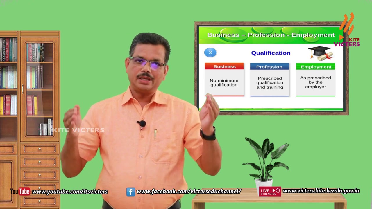 KITE VICTERS Plus One Business Studies Class 04 (First Bell-ഫസ്റ്റ് ബെല്‍)