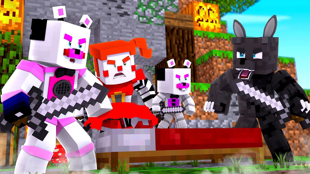 Funtime Freddy Bed Wars VS Friends ?! | Minecraft FNAF Roleplay