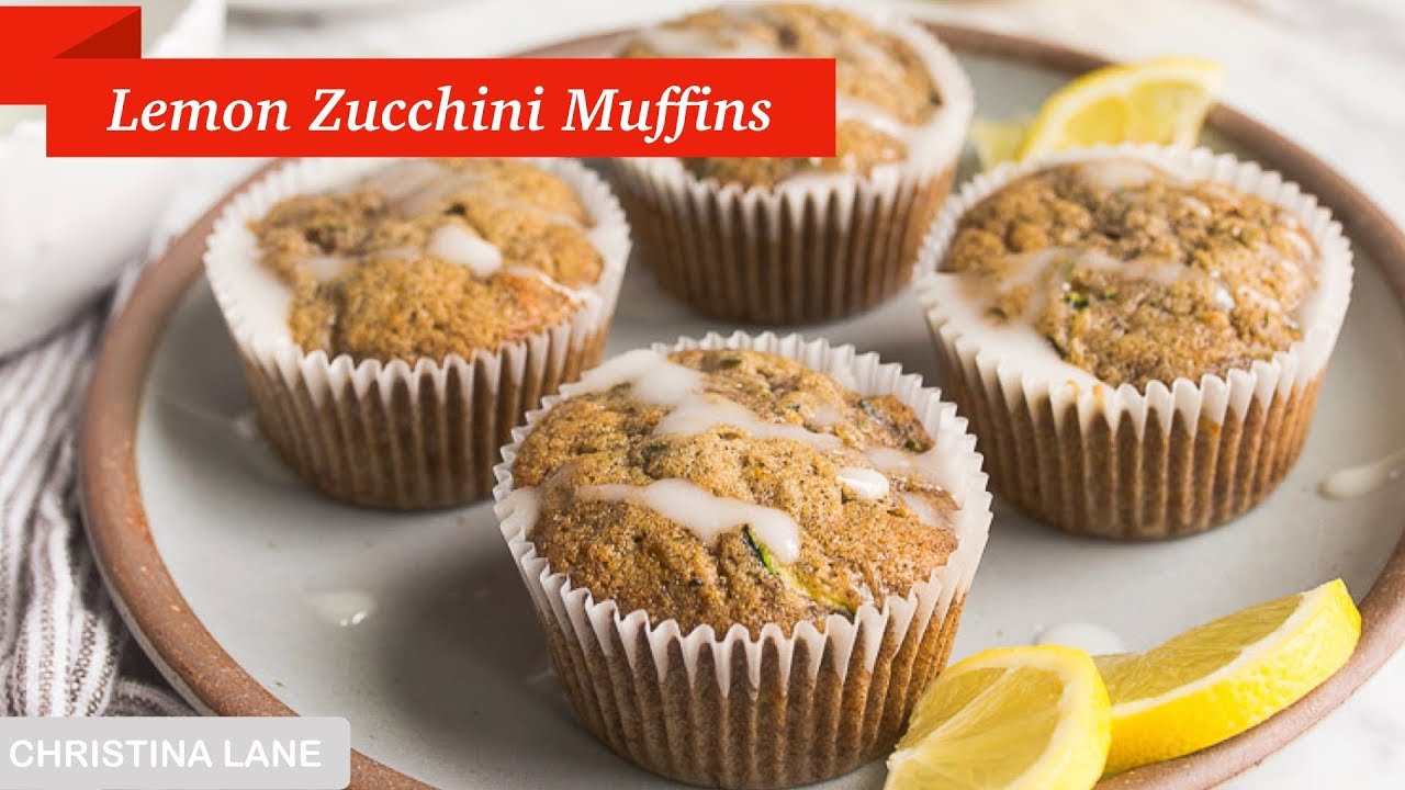 Lemon Zucchini Bread Muffins