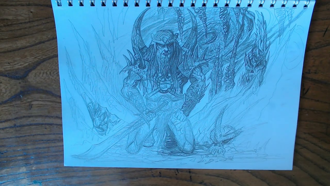 From my drawing table / Sci-fi Heavy Metal Apocalypse Sketchbook