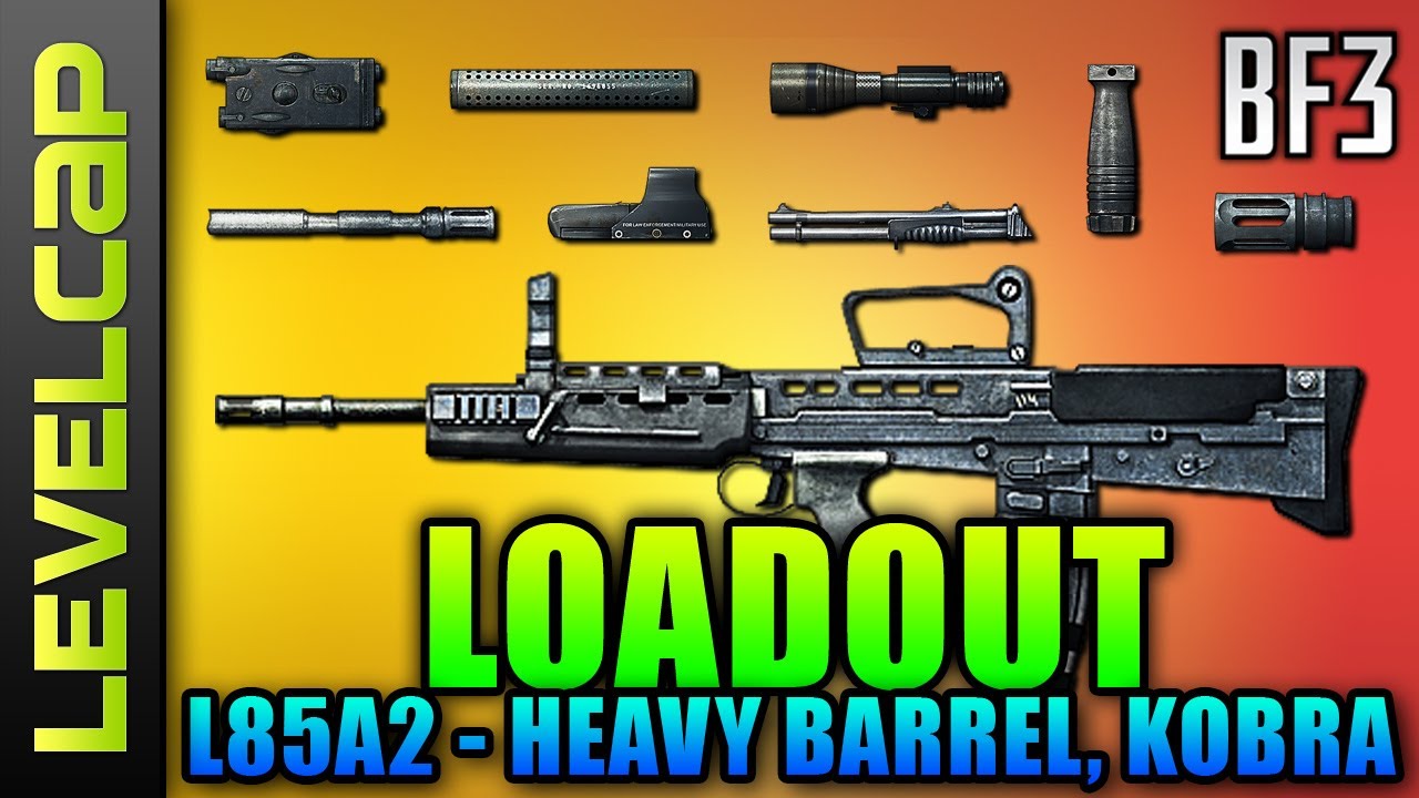 Loadout - L85A2, Heavy Barrel, Kobra (Battlefield 3 Gameplay/Commentary/Review)