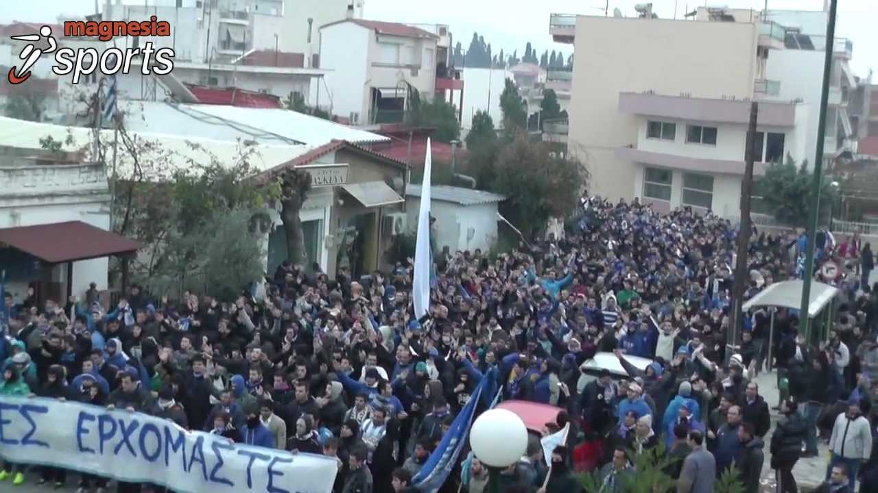 ΠΟΡΕΙΑ - ΦΙΛΩΝ ΝΙΚΗΣ ΒΟΛΟΥ ΠΡΟΣ ΠΑΝΘΕΣΣΑΛΙΚΟ