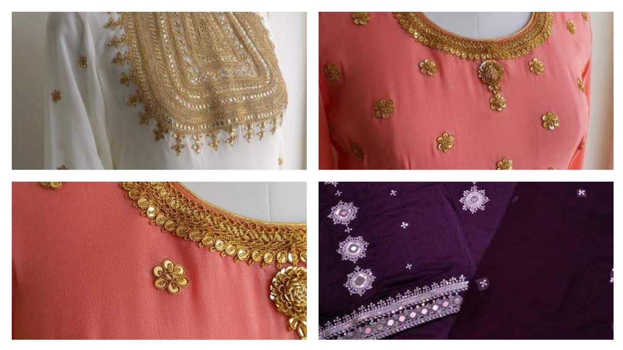New mukka work dresses💖hand made Mukka embroidery design
