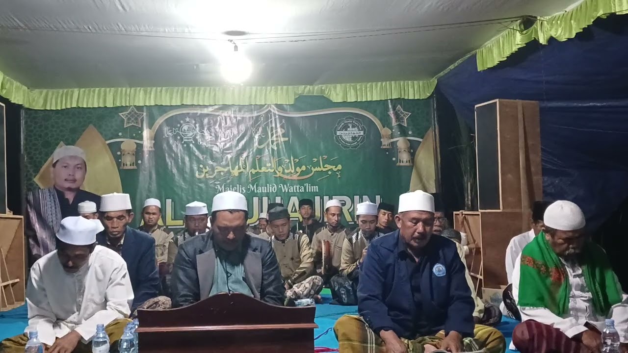 Perkul Kulon Bersholawat bersama Majlis Al-Muhajirin