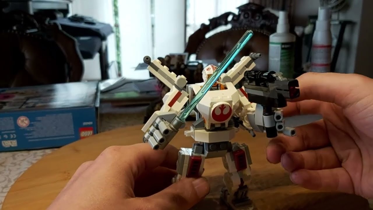 Lego Star Wars 75390 Luke Skywalker X wing Mech
