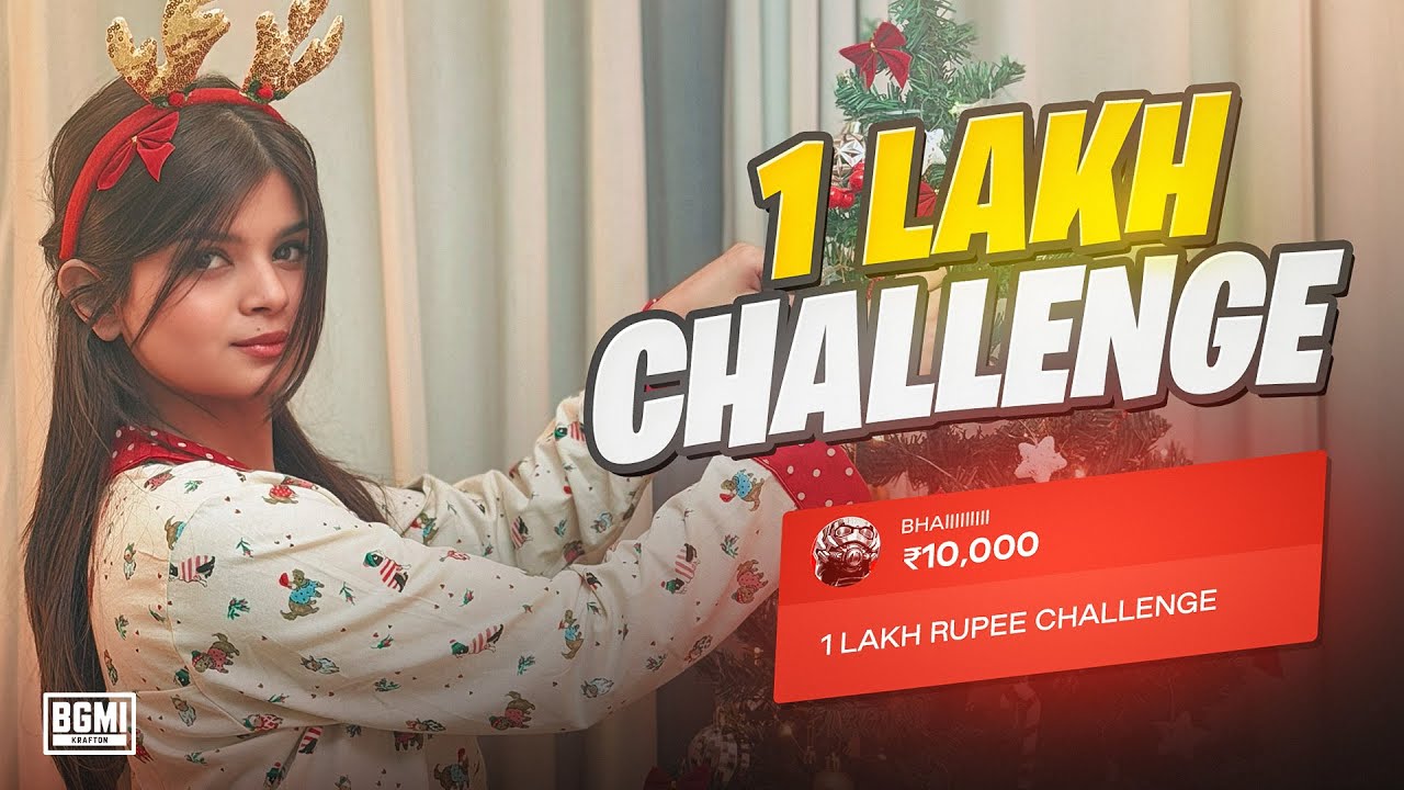 Heavy 💲💲💲 Challenge | BGMI Serious Games w Krutika 🖤