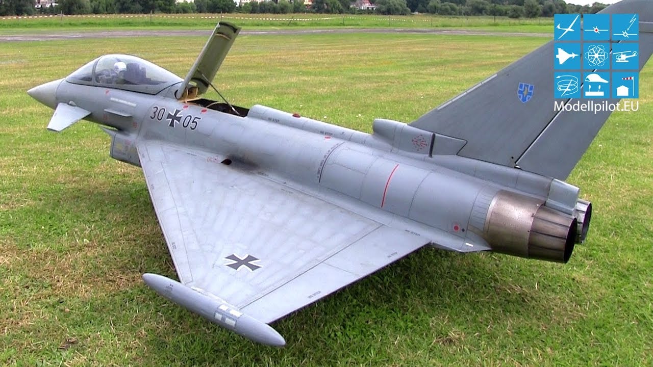 EUROFIGHTER MORITZ GÄRTNER RC TURBINE JET DEUTSCHE MEISTERSCHAFT SEMI-SCALE CLASS 2014